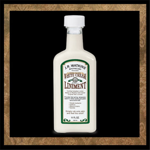 J.R. WATKINS WHITE CREAM LINIMENT - Miller's Rexall