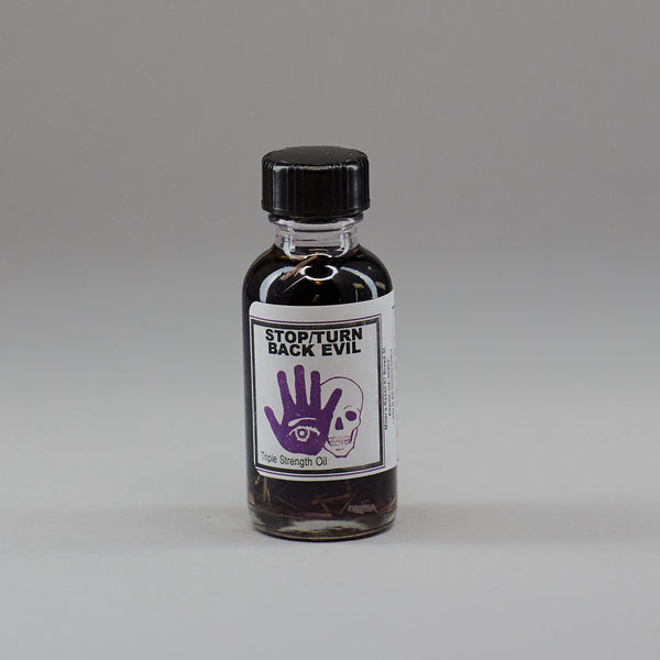 Stop Evil/Turn Back Evil Triple Strength Oil - Miller's Rexall