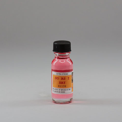 Do As I Say Oil - Miller's Rexall