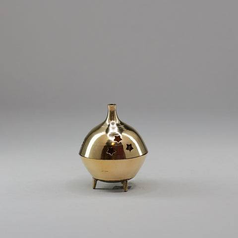Lovely All Brass Incense Burner - Miller's Rexall